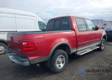2001 Ford F-150 King Ranch Edition/Lariat/Xlt z USA, uszkodzony, nr VIN 1FTRW08L41KB31443